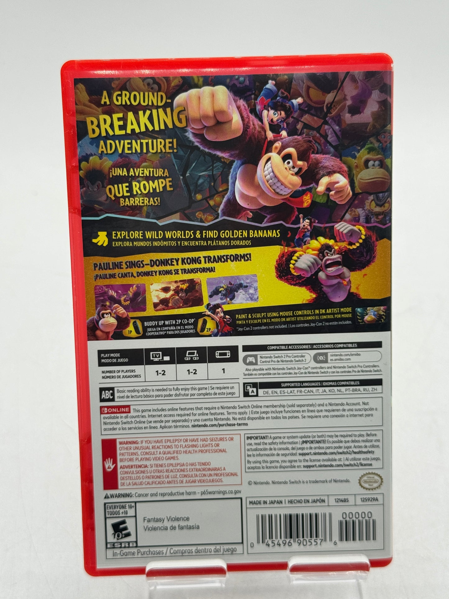 Donkey Kong Bananza Nintendo Switch 2 Bonanza Tested Free Shipping