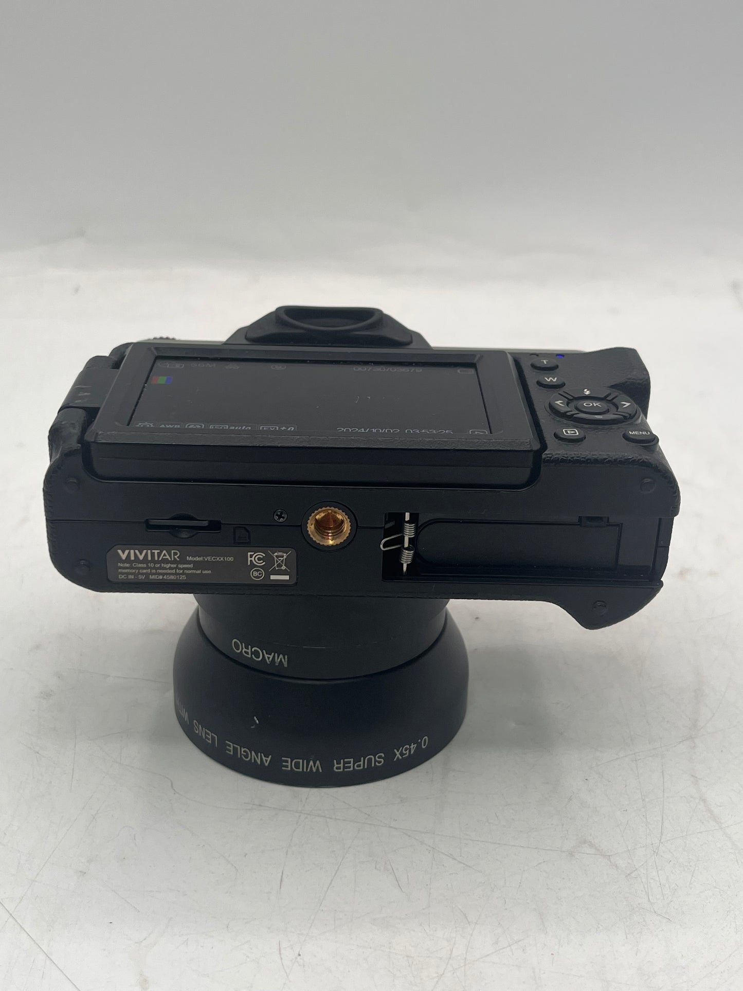 Vivitar VEC XX101 4K UltraHD 56MP Camera 3" LCD Display Tested Free Shipping