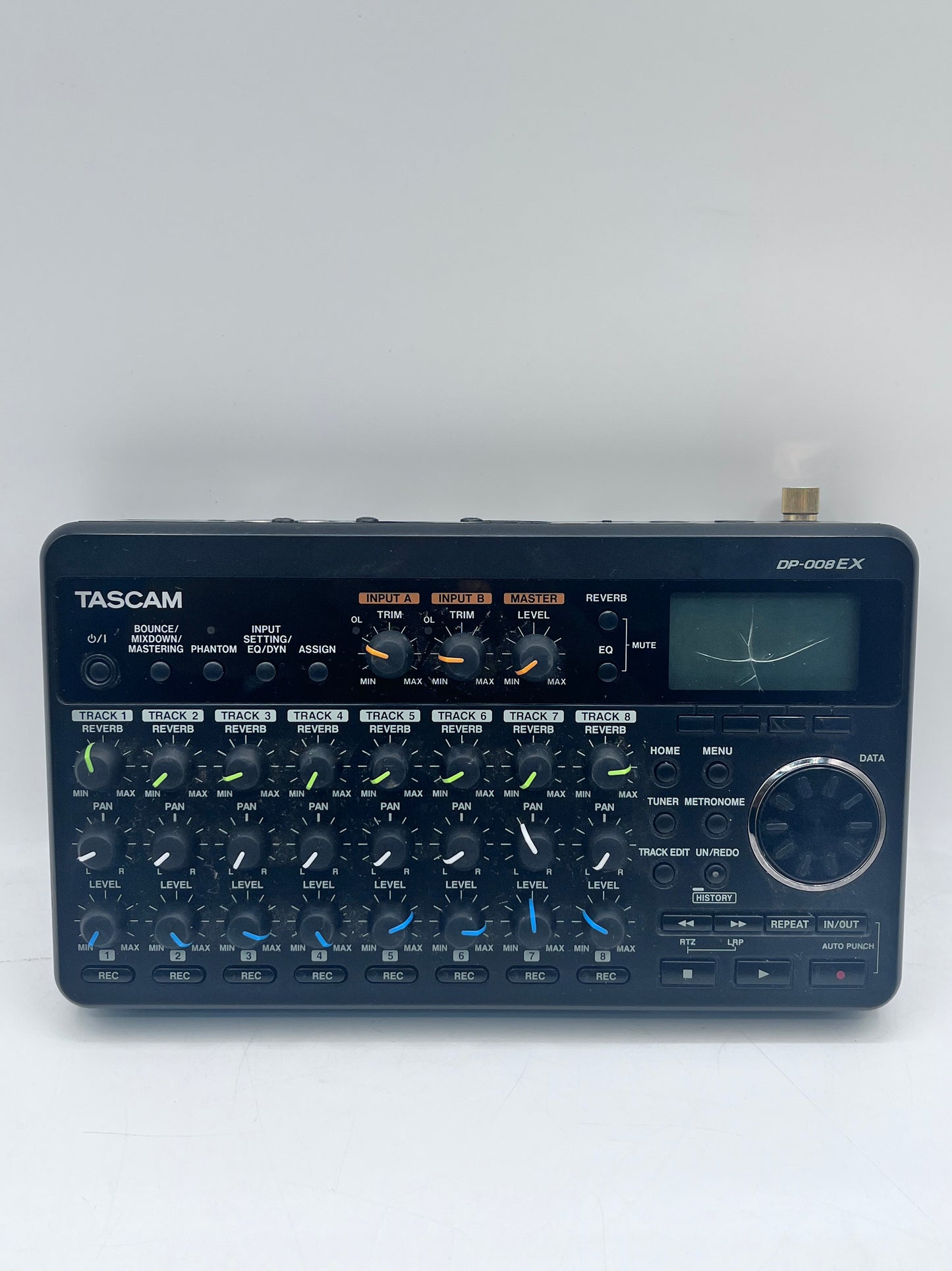 Tascam DP-008EX 8-track Digital Portastudio - Black READ