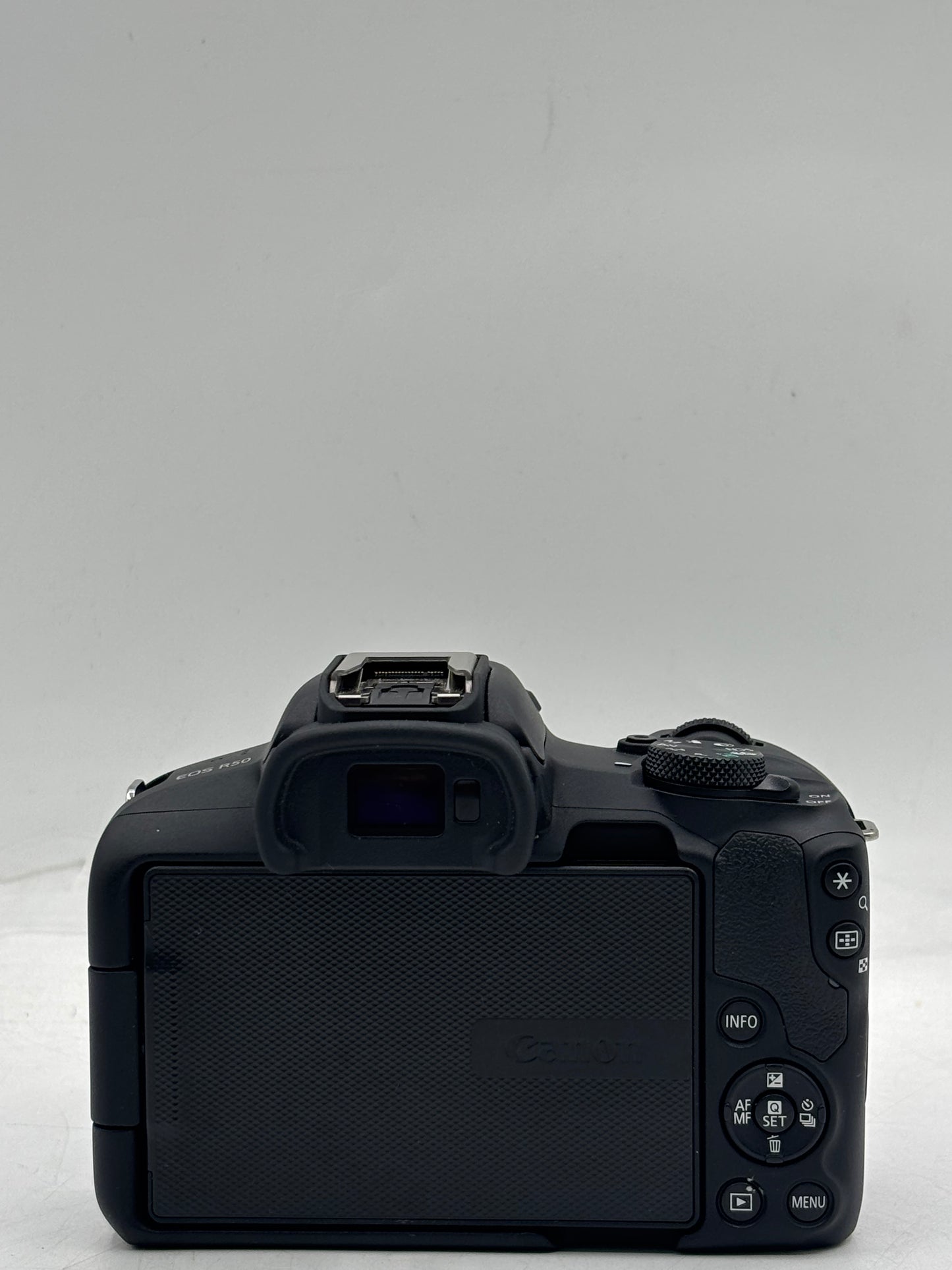 Canon EOS R50 Mirrorless Camera + RF-S 18-45mm Lens 24.2MP Tested NO BATTERY