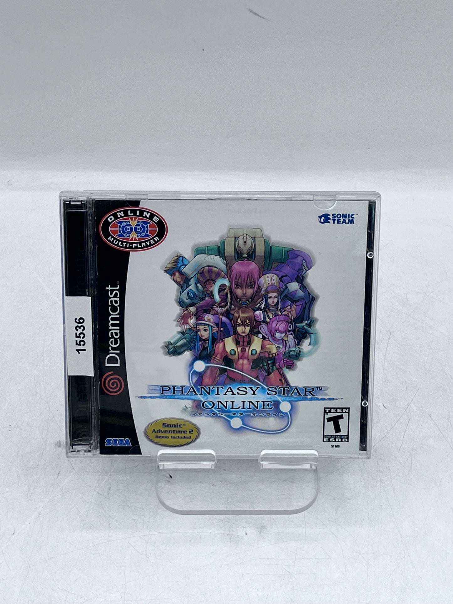 Phantasy Star Online Sega Dreamcast Video Game