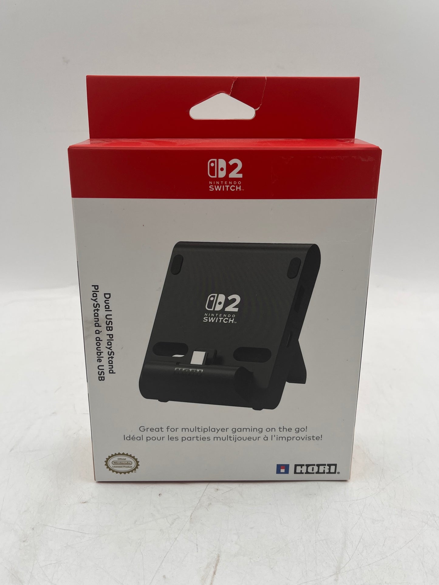 HORI Dual USB PlayStand for Nintendo Switch 2 - Black