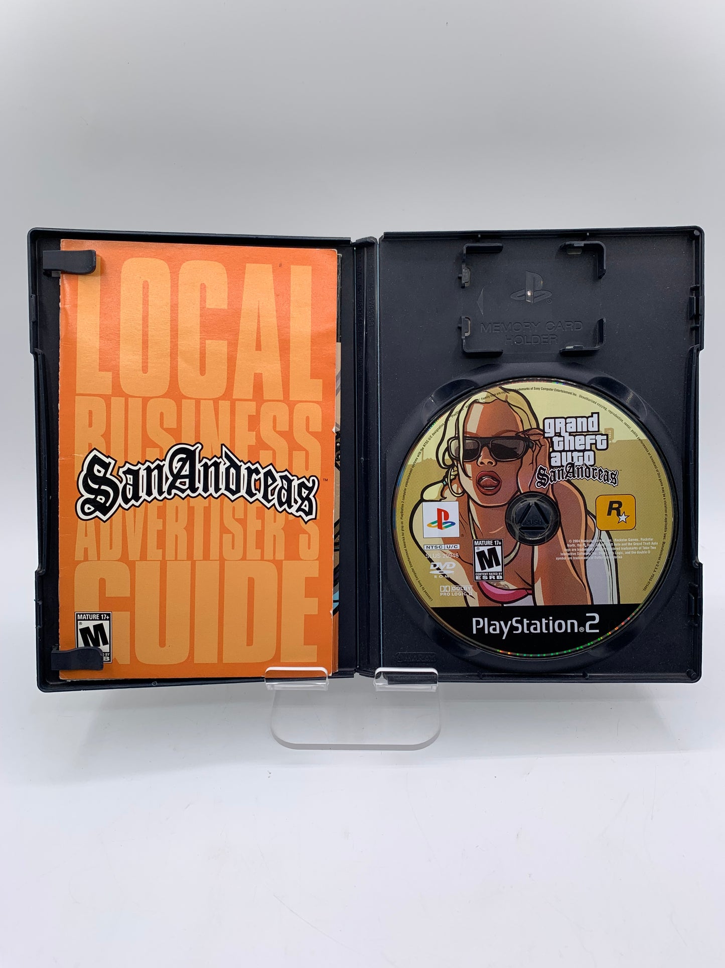 Grand Theft Auto San Andreas - Playstation 2 Video Game - Free Shipping!
