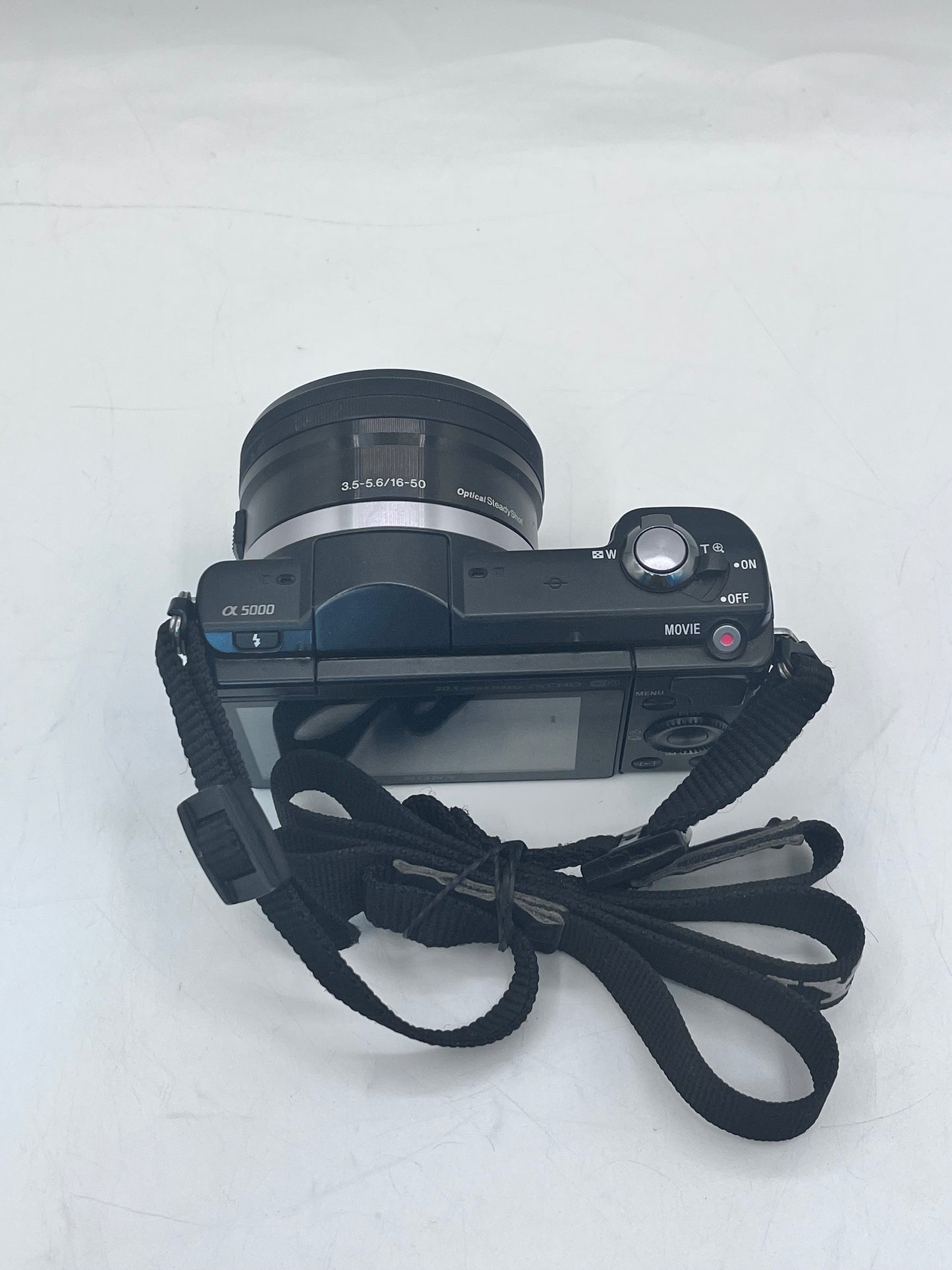 Sony Alpha a5000 Mirrorless Digital Camera with 16-50mm OSS Lens - Black