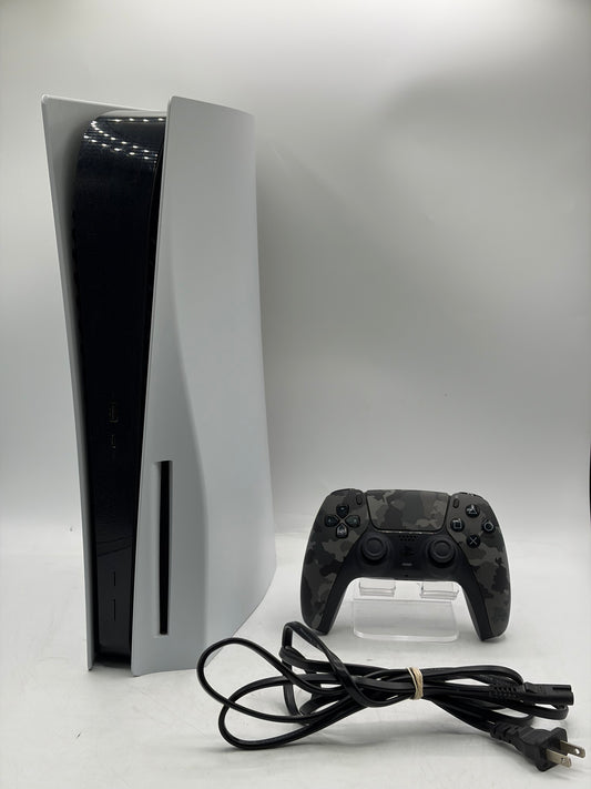 Sony PlayStation 5 Disc Edition PS5 825GB White Console Gaming System CFI-1115A