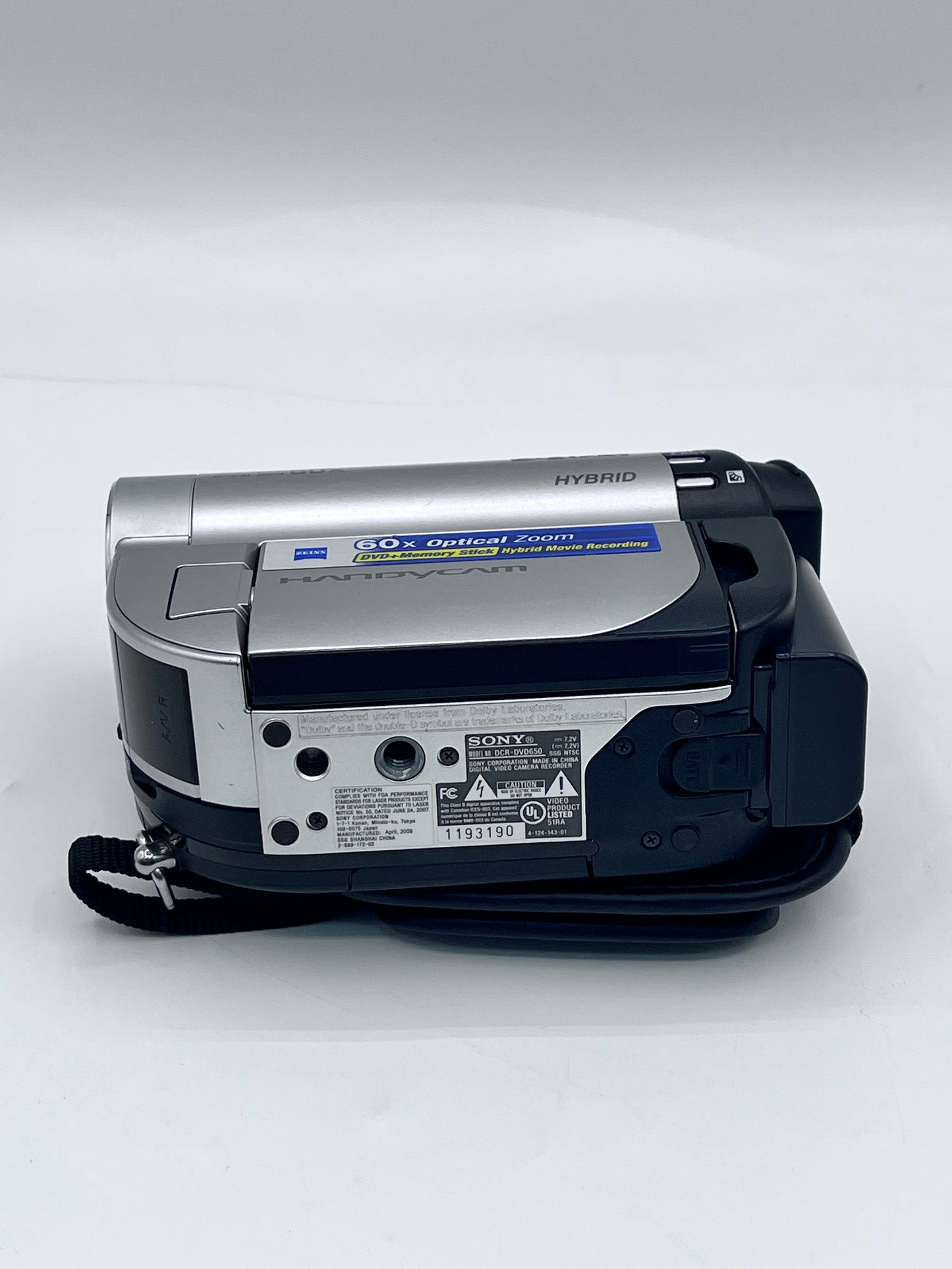 Sony Handycam DCR-DVD650 DVD Camcorder Digital Video TESTED!