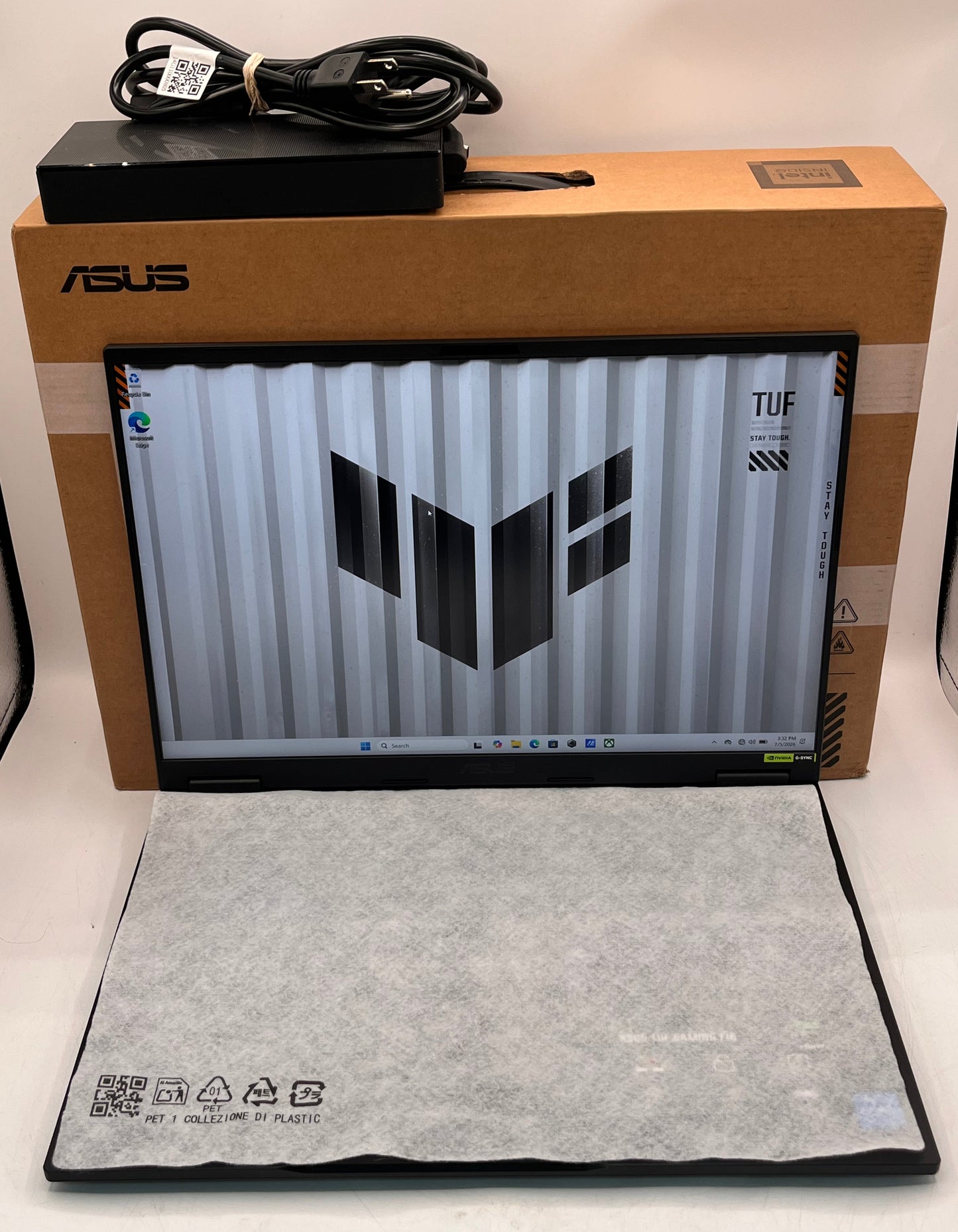 Asus TUF Gaming F16 16" i5-13450HX 16GB 512GB RTX 5050 READ