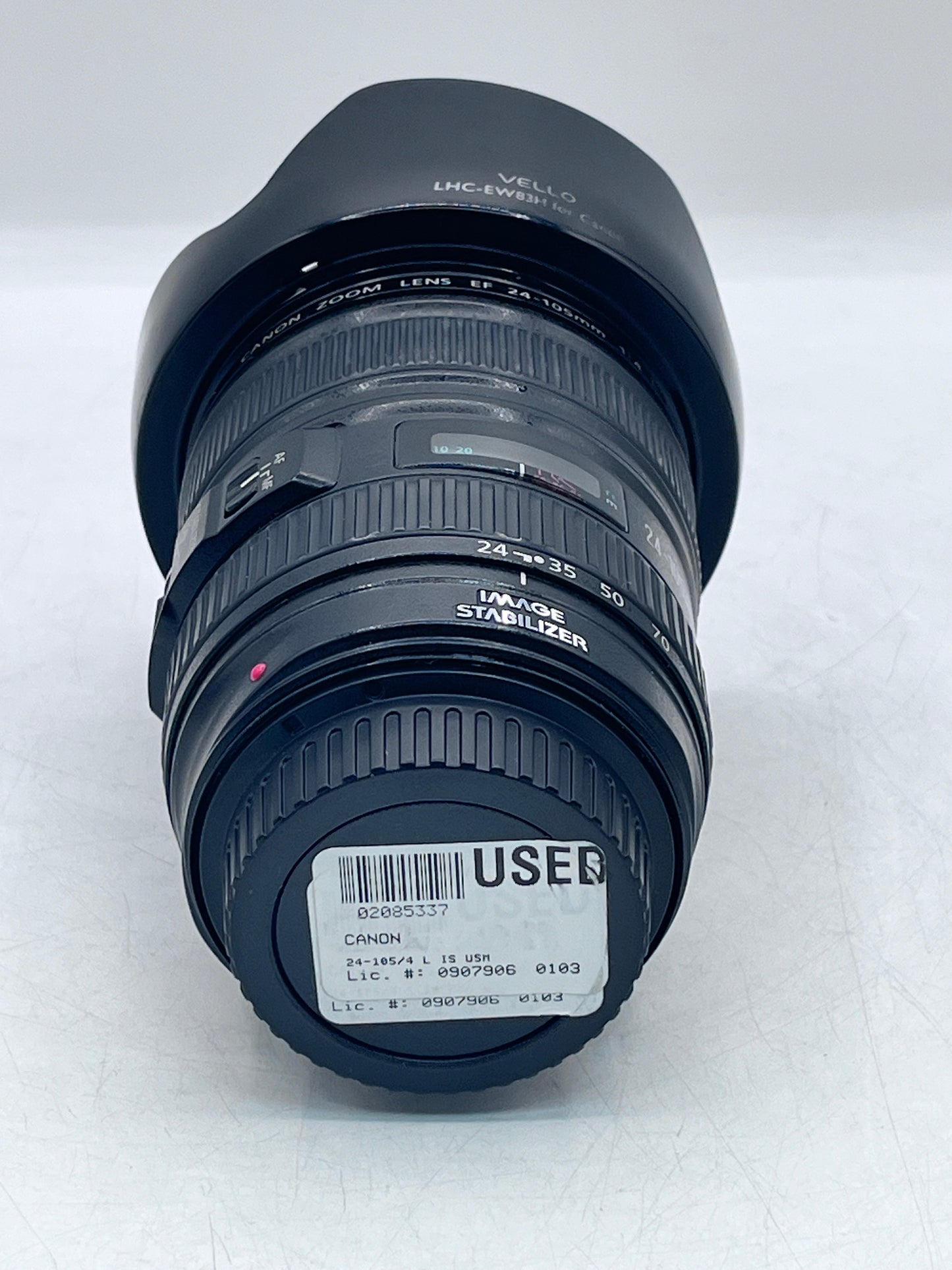 Canon Ultrasonic  EF 24-105mm f/4 L IS USM AF Zoom Lens EF Mount 6935