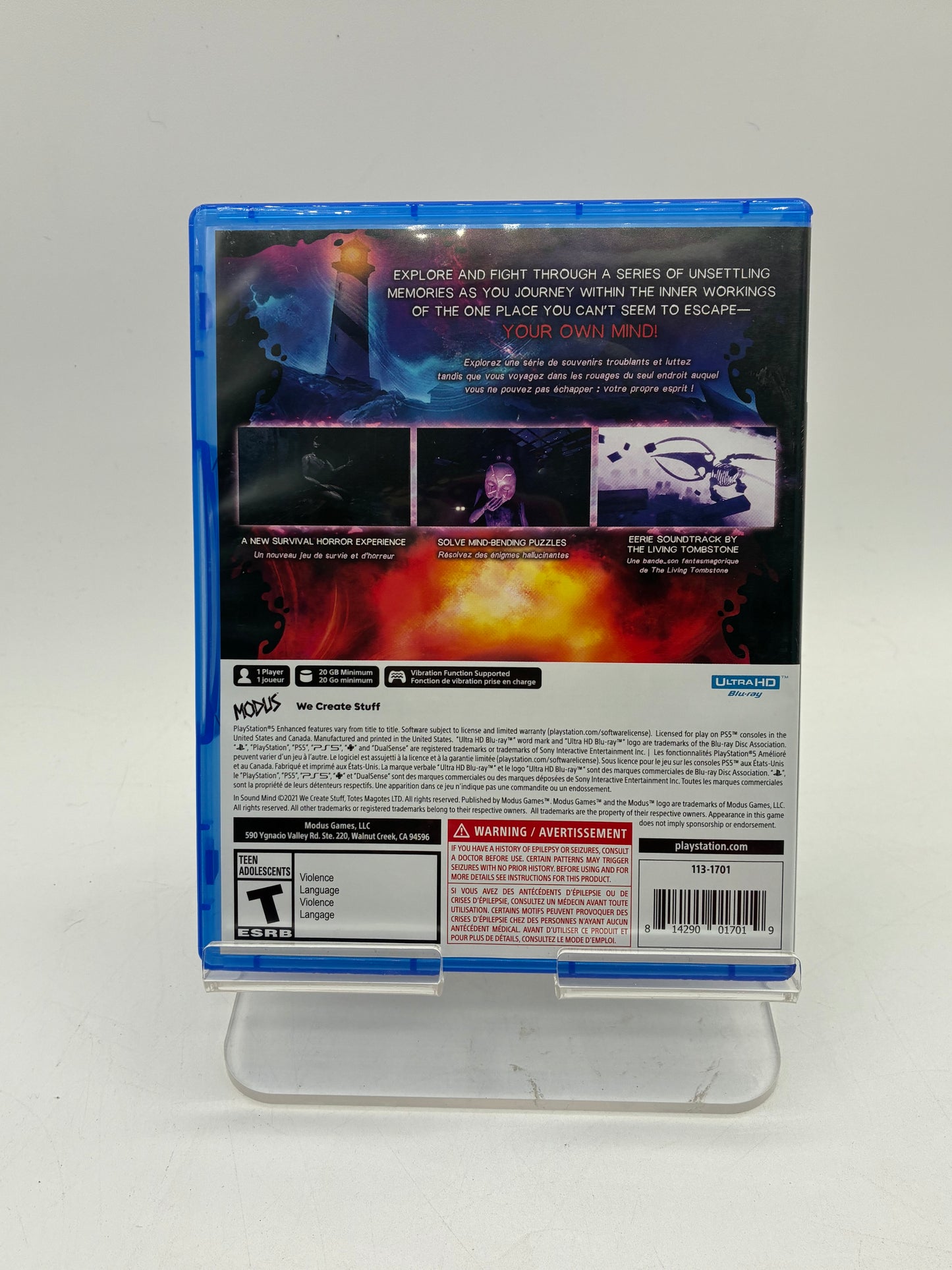 Playstation 5 In Sound Mind Deluxe Edition Video Game - Free Shipping!