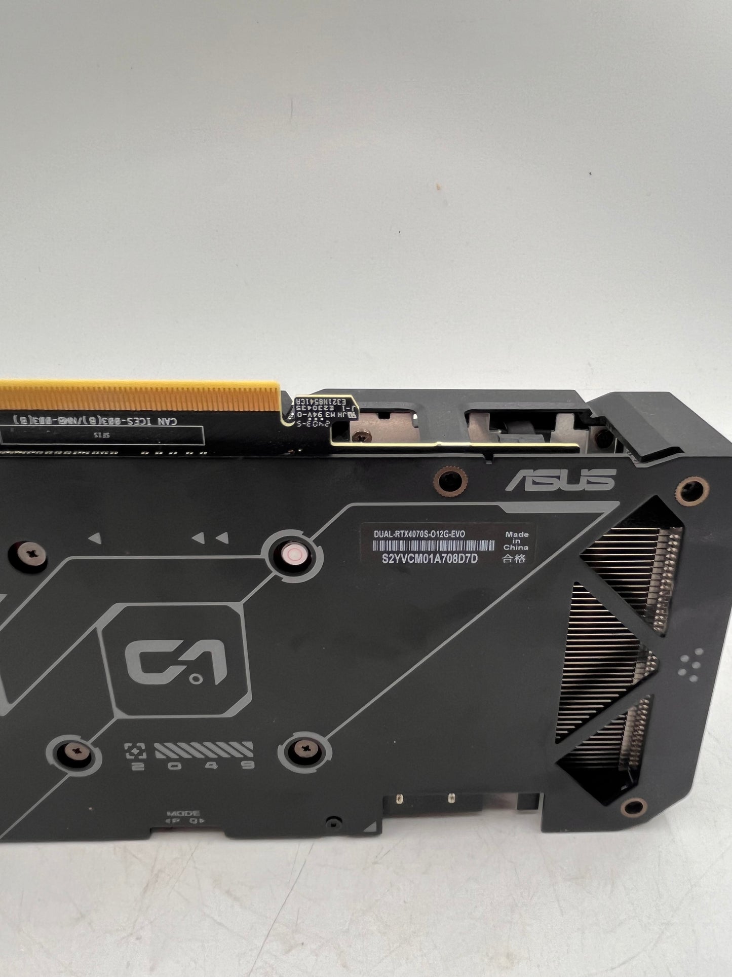 ASUS Dual RTX 4070 Super OC 12GB Dual GDDR6X Graphics Card GPU Excellent