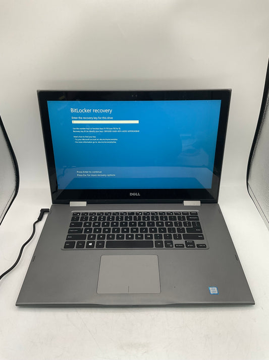 Dell Inspiron P58F 16" Laptop AMD A12 64GB GTX 1660  Space Gray BIT LOCKER & BAD BATT