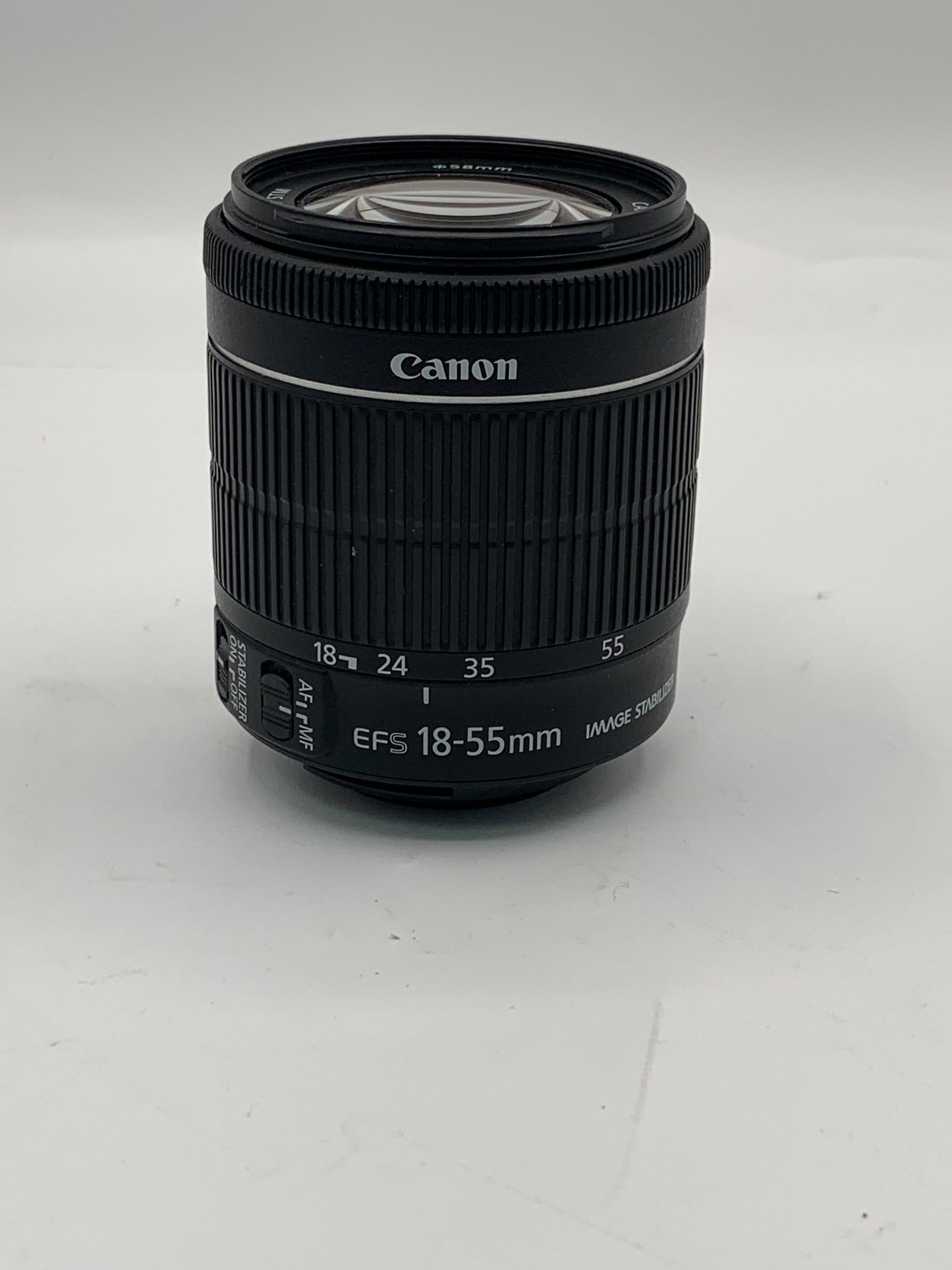 Canon EF-S 18-55mm F/3.5-5.6 Camera Lens - Black