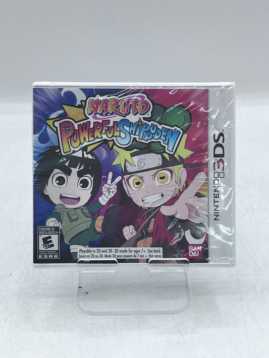 BRAND NEW SEALED Naruto Powerful Shippuden (Nintendo 3DS, 2013)