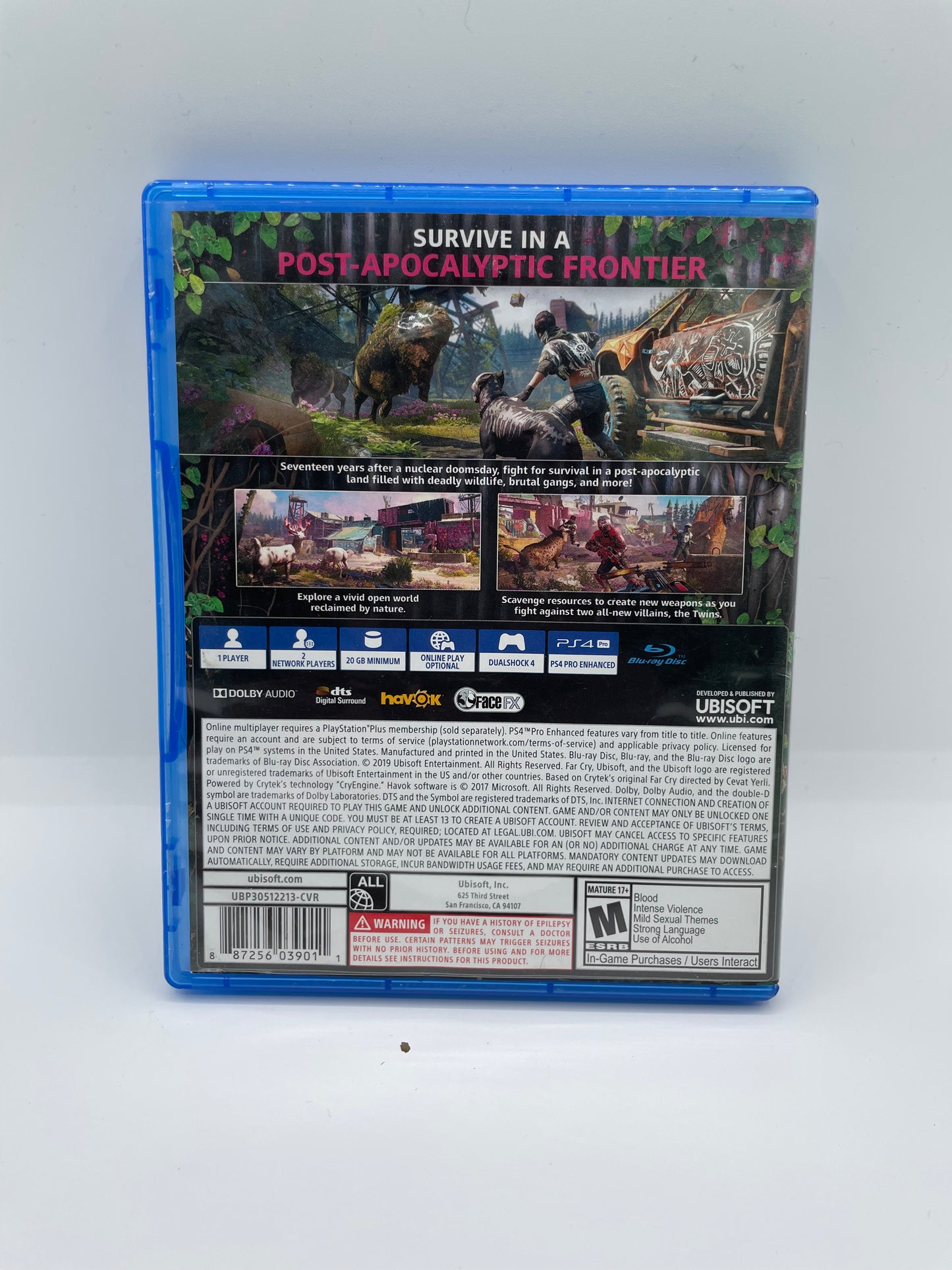 Far Cry: New Dawn for Playstation 4 - Used with Box - Great
