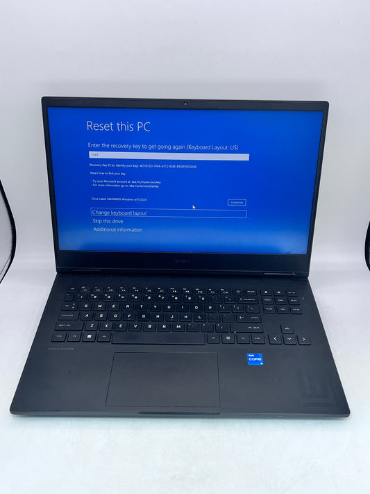 HP Omen 16-wd0013dx i5 13th Gen, RTX 4050, 16GB 512GB - Black