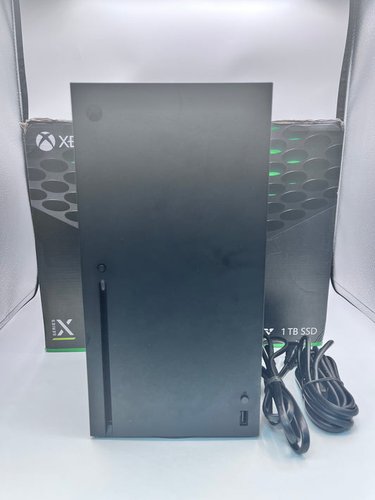 Microsoft Xbox Series X 1TB Console Gaming System Carbon Black 1882 w/ Cords Tested