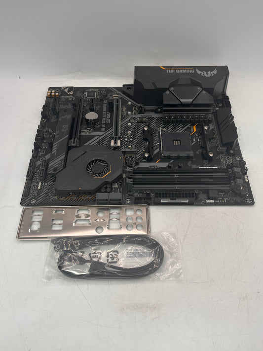 ASUS TUF GAMING X570-PLUS (WI-FI) ATX AMD AM4 DDR4 Motherboard - Black