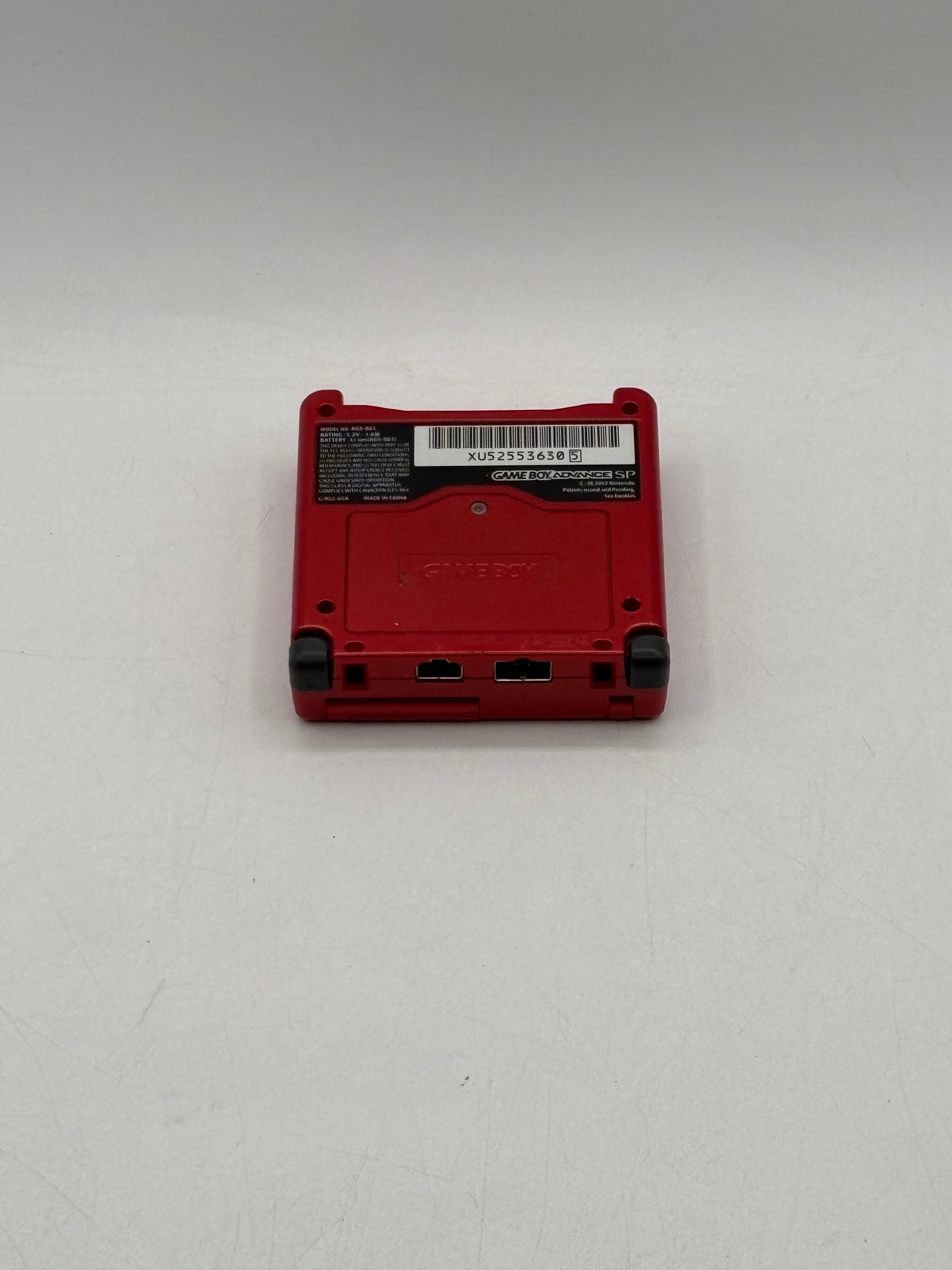 Nintendo Game Boy Advance SP AGS-001 2003 Red PARTS
