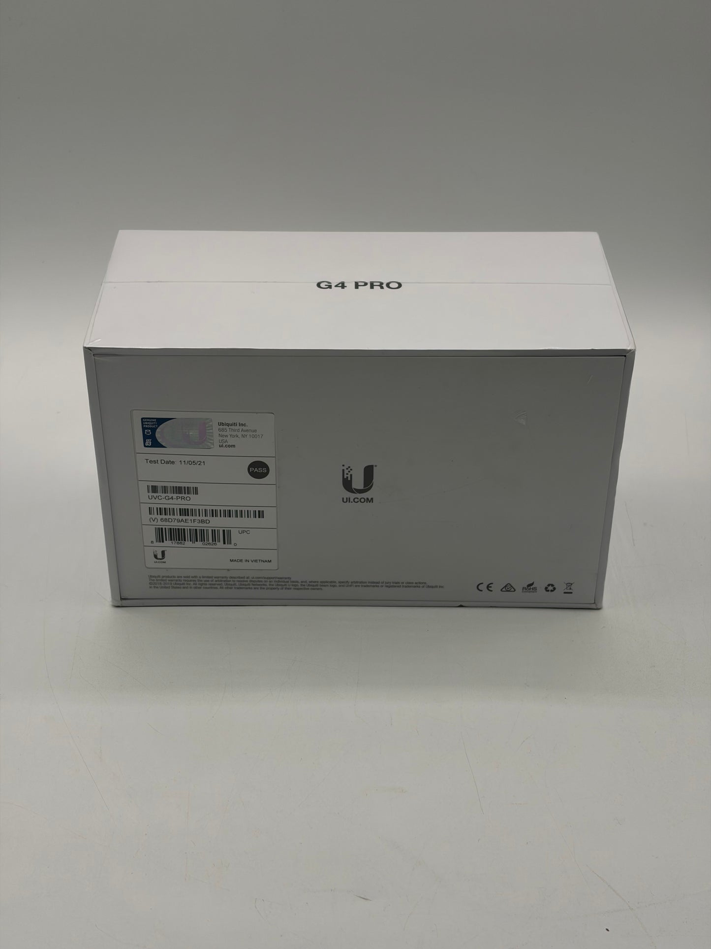 Unifi Protect G4 Pro 4K Ultra HD Security Camera UVC-G4-PRO - New In Box SEALED
