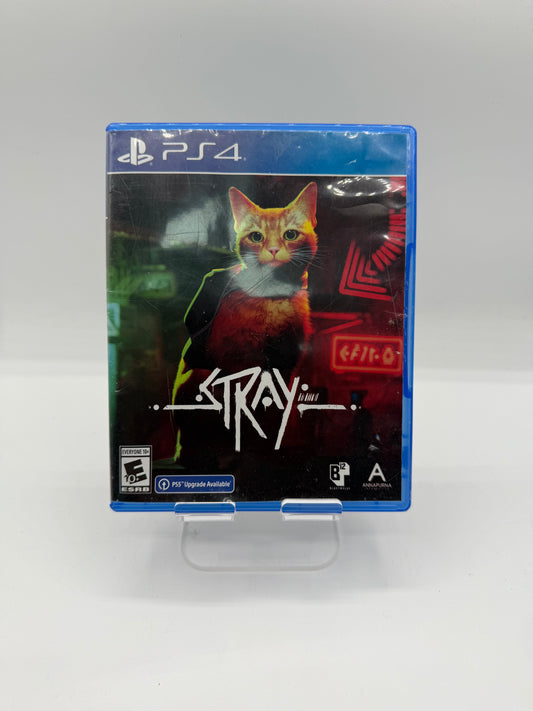 Playstation 4 Stray Video Game - Used with Box