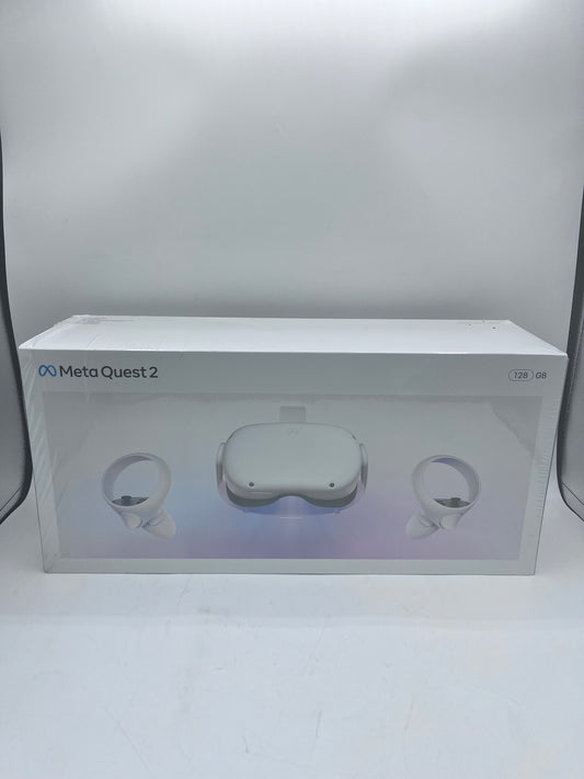 New in Sealed Box - Meta Oculus Quest 2 128GB VR Headset - White Free Shipping