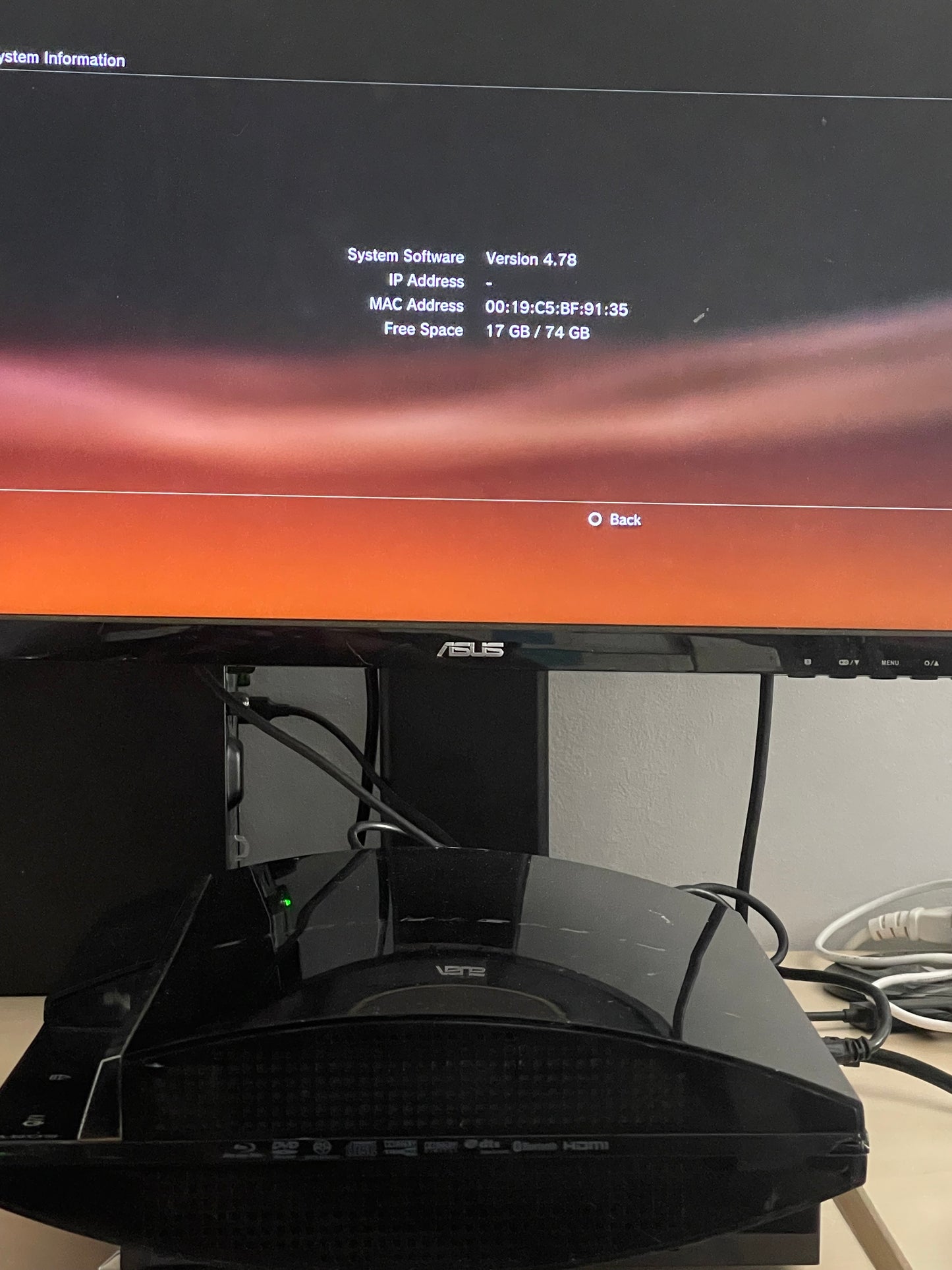 Sony PlayStation 3 Fat 80GB CECHE01 Backwards Compatible PS1 PS2 PS3