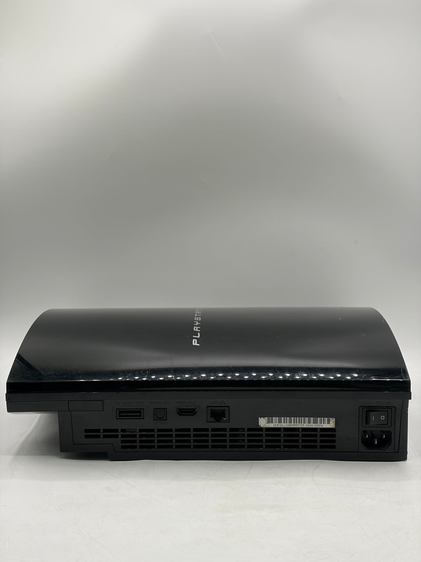 Sony PlayStation 3 Fat PS3 80GB Black Console Gaming System CECHL01 Tested
