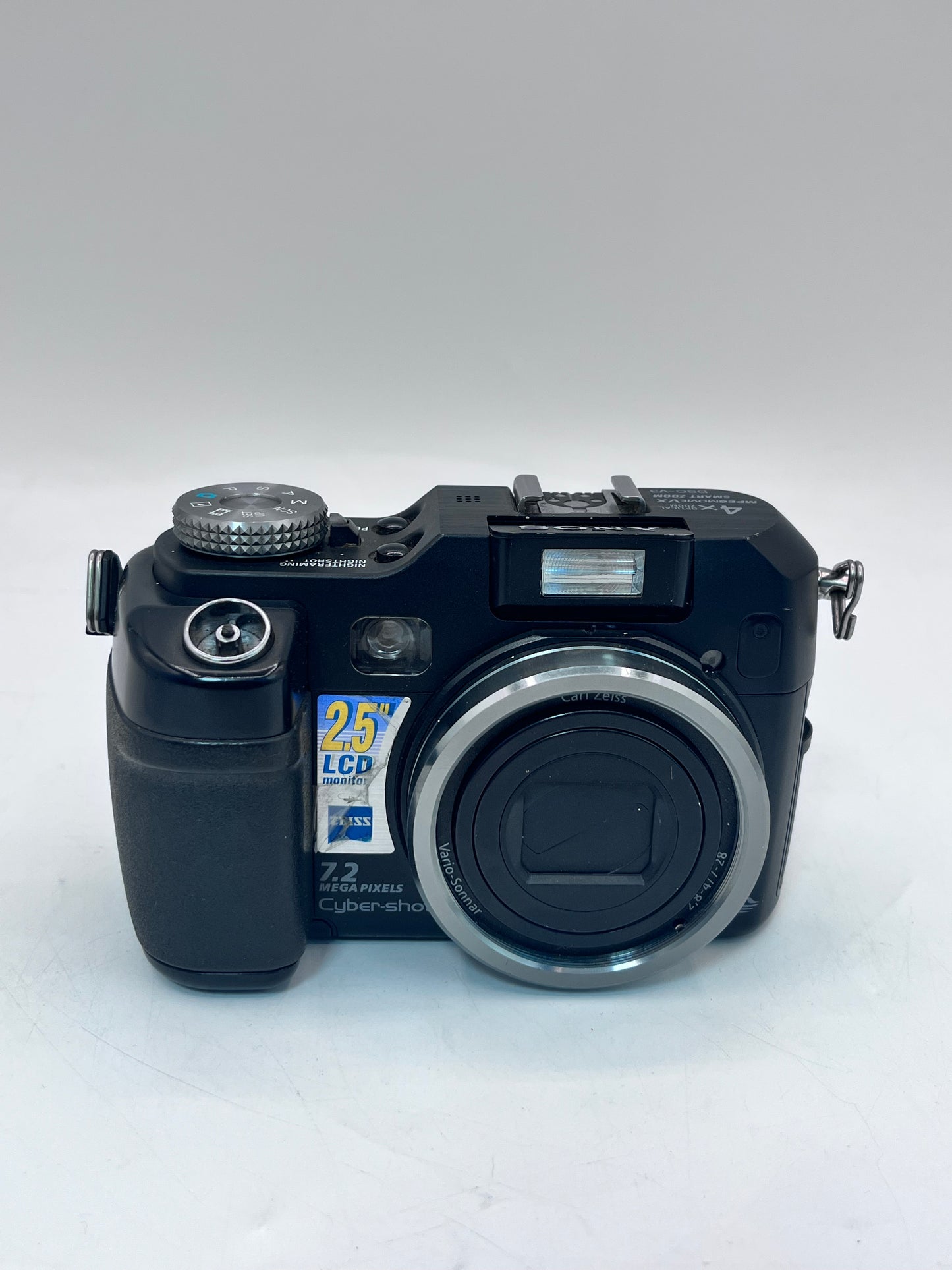 Sony Cyber-shot DSC-V3 7.2MP Digital Camera - Black - UNTESTED