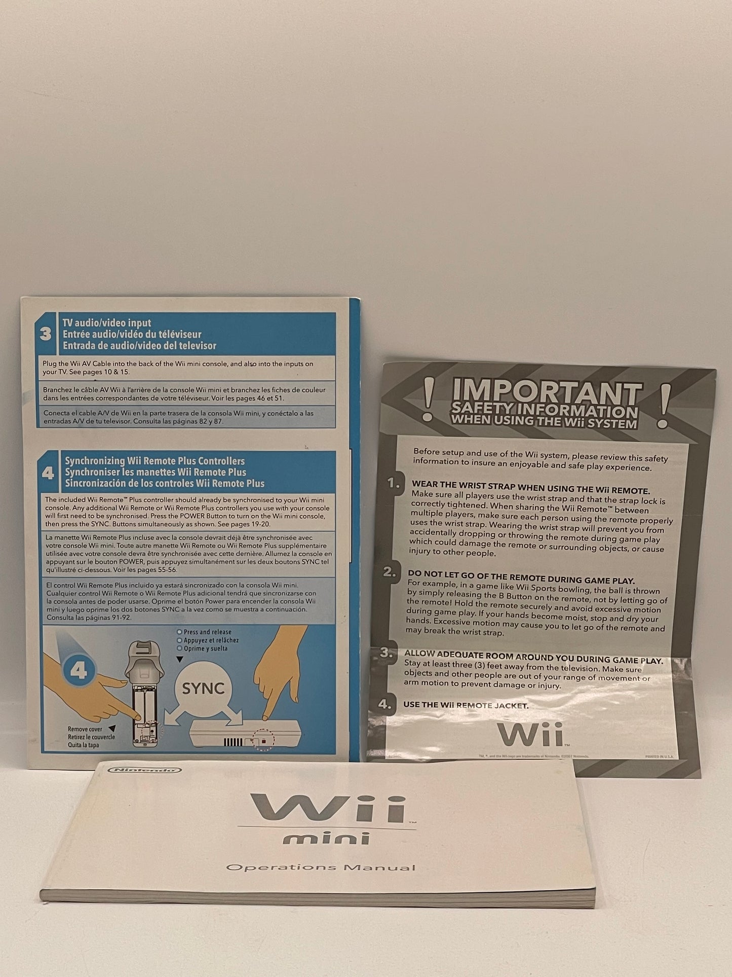 Nintendo Wii Mini - Red - New Open Box - Fully Functional with Accessories