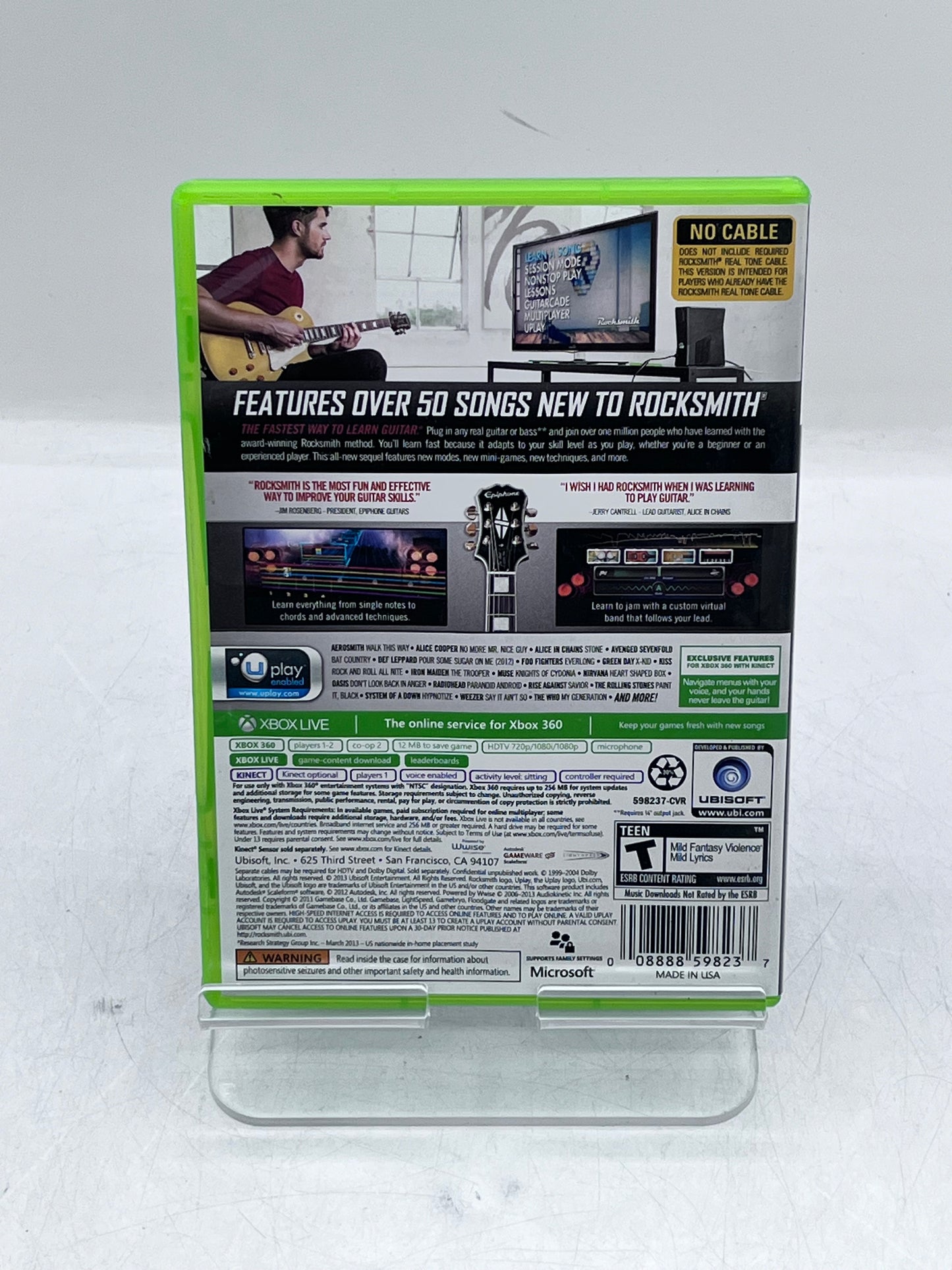 Rocksmith 2014- Xbox 360  Video Game