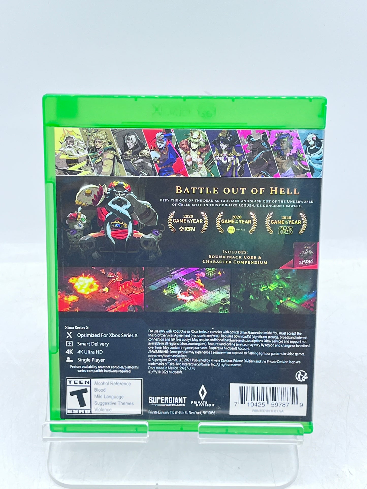 Hades  Xbox Series X Video Game