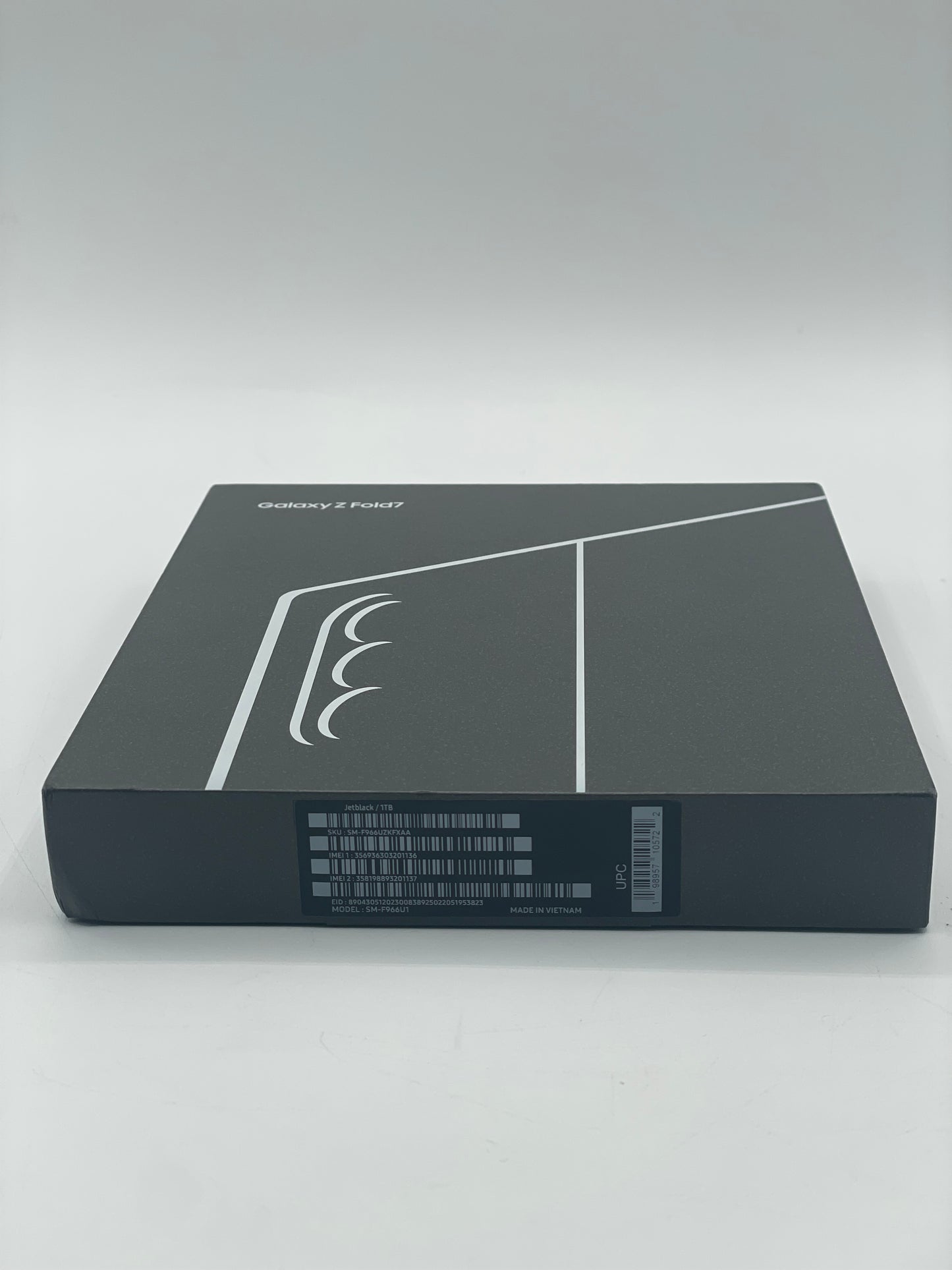Unlocked Samsung Galaxy Z Fold 7 1TB - Brand New In Box, Jet Black, SM-F966U1