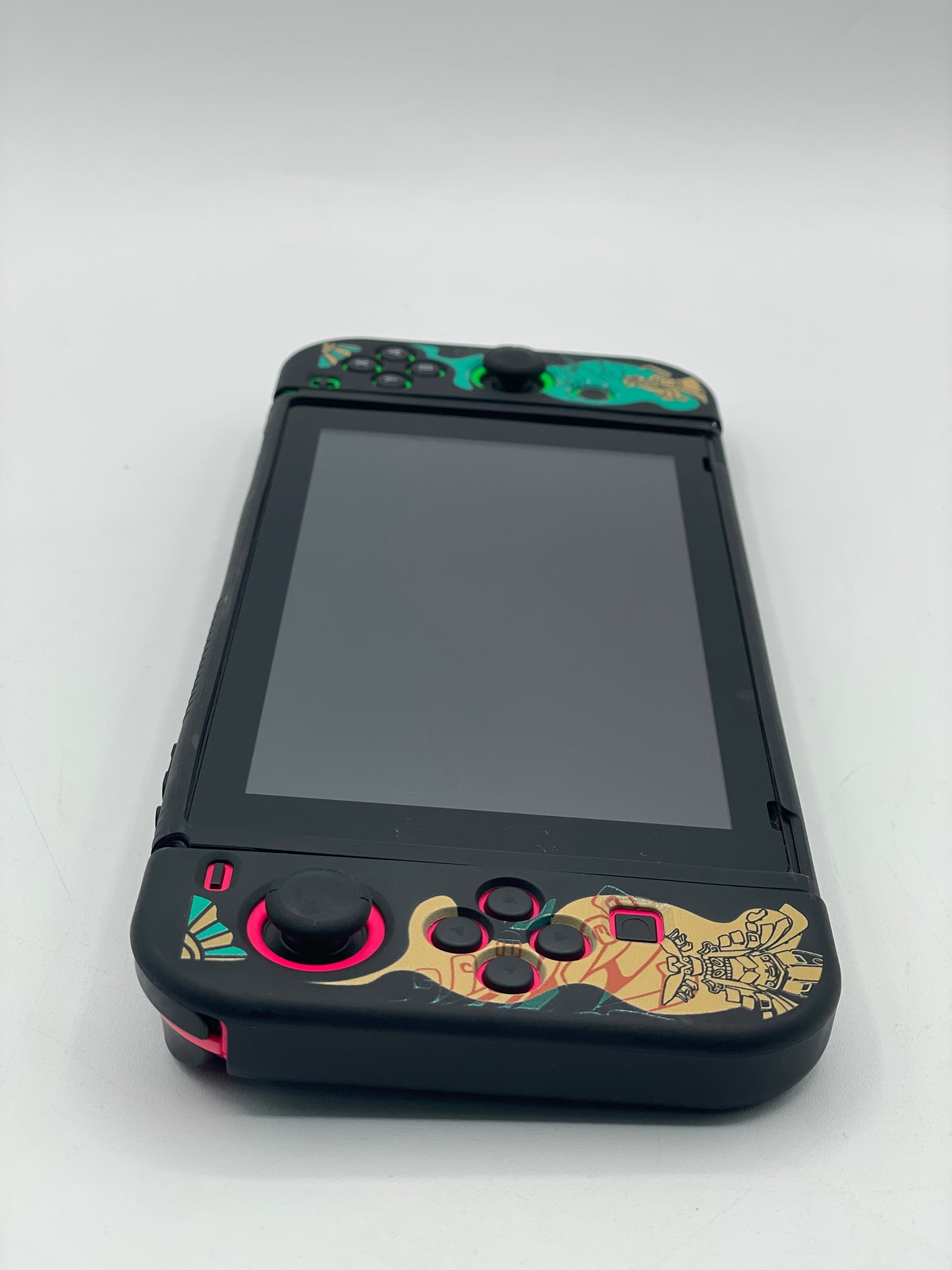 Nintendo Switch HAC-001 32GB Handheld Video Game Console - Green & Pink Joy Cons