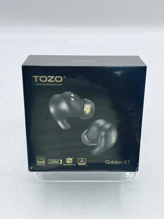 TOZO Golden X1 Wireless Bluetooth Headphones - Black - New In Box
