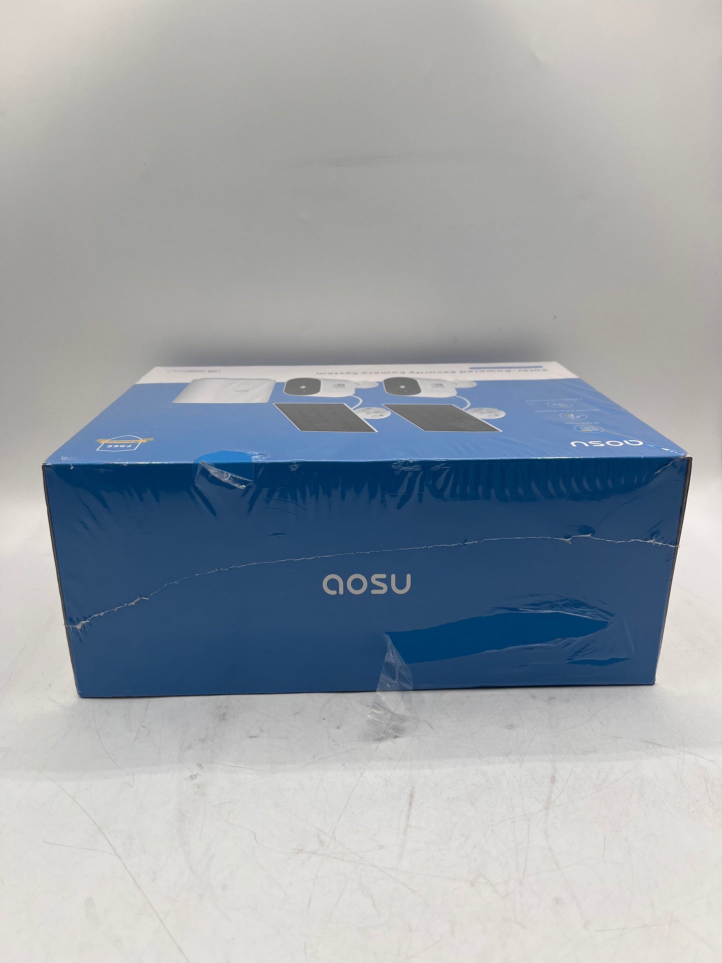 Aosu SolarCam T2 Ultra 4K Wireless Solar Outdoor Security Cameras, 2 Pack