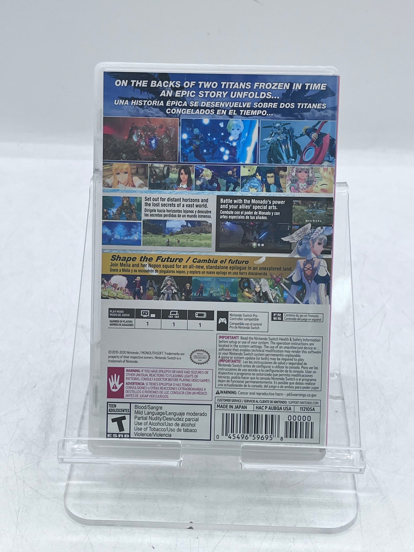 Xenoblade Chronicles - Definitive Edition - Nintendo Switch - Free Shipping!