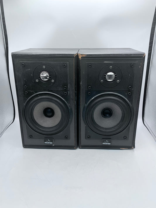 Celestion Vintage Pair Of Celestion 3 Bookshelf Speakers 8 Ohms 10-60W Black