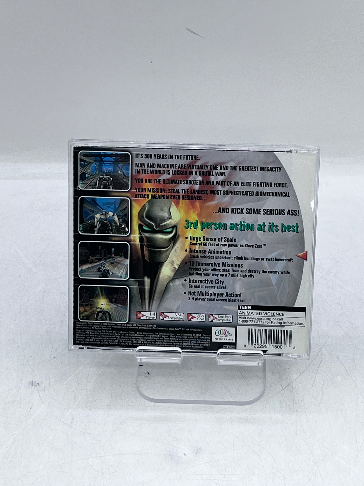 Slave Zero Sega Dreamcast Video Game