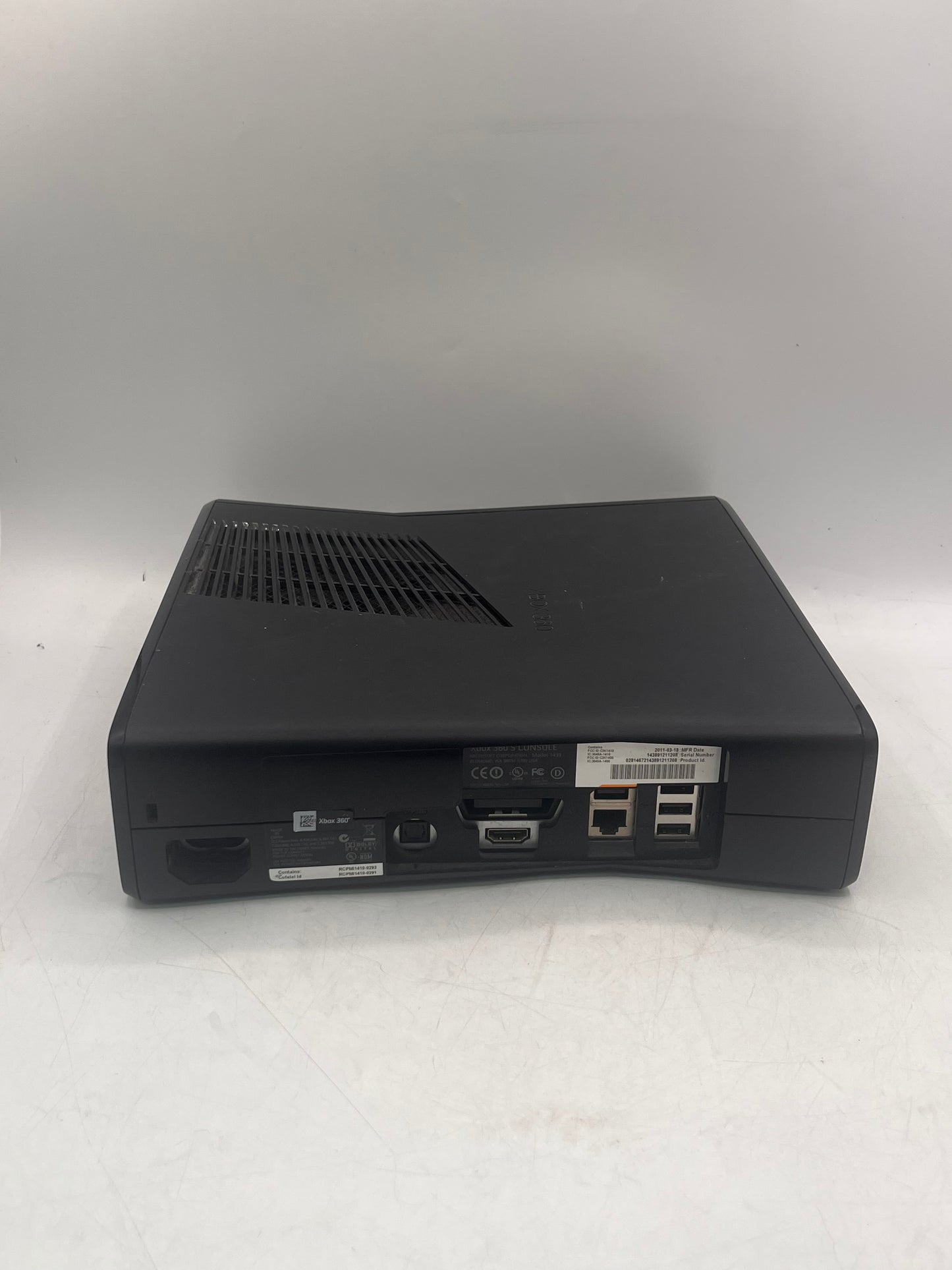 Microsoft Xbox 360 S 1439 Black Console PARTS