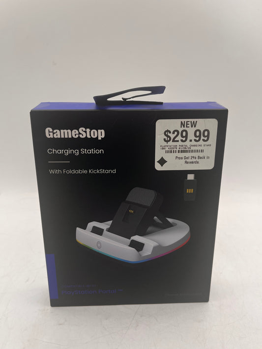 GameStop Charging Station With Foldable Kickstand - White