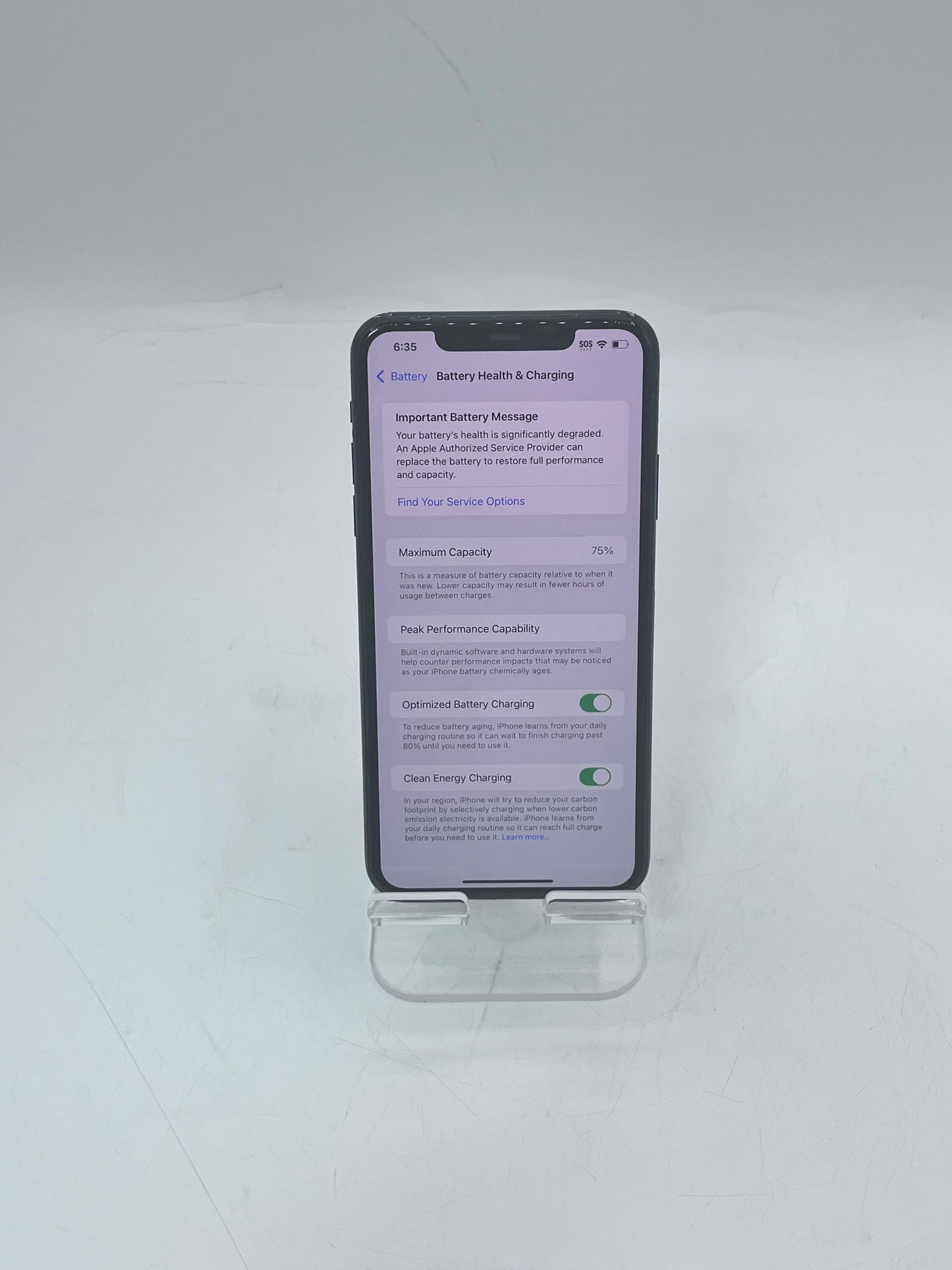 Apple iPhone 11 Pro Max A2161 MWFD2LL/A 64GB Green