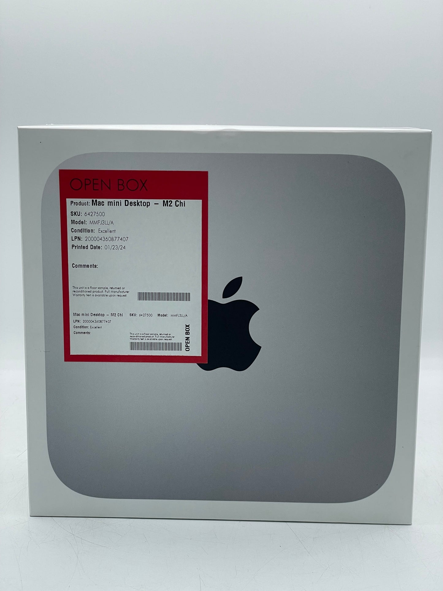 2023 Apple Mac Mini M2 - 8GB RAM 256GB SSD A686 MMFJ3LL/A - Silver
