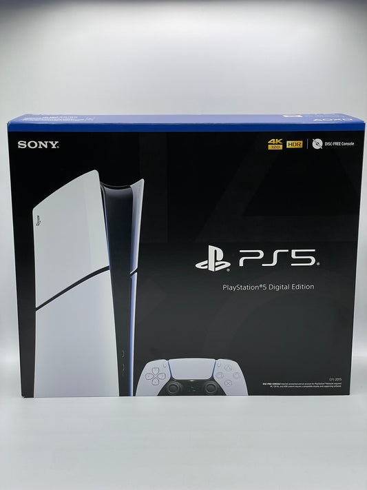 New Sony PlayStation 5 Slim Digital Edition PS5 1TB White Console Gaming System