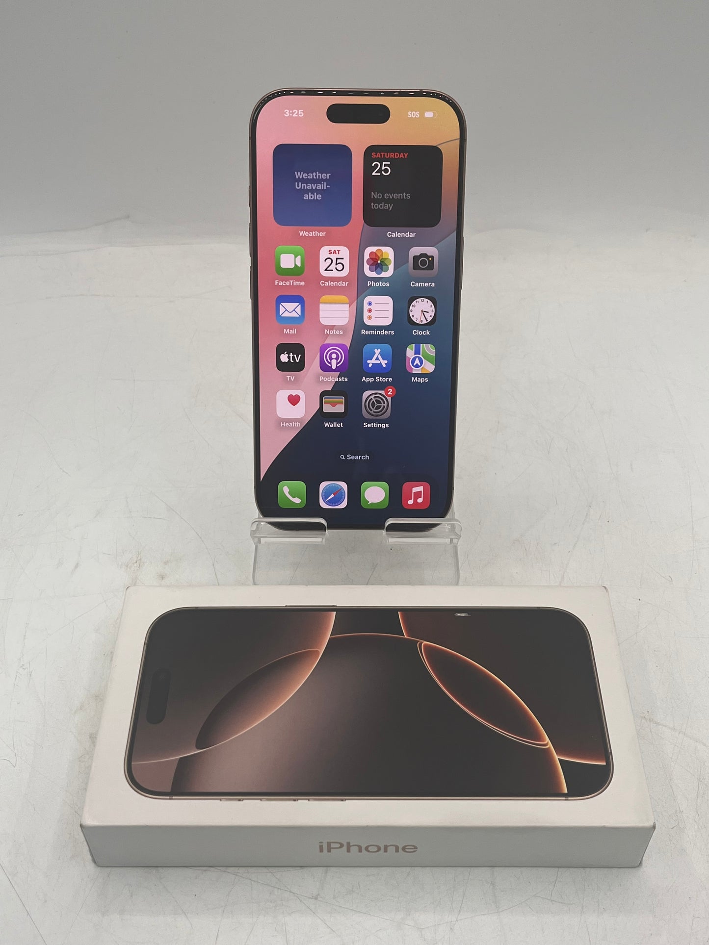 T-Mobile Apple iPhone 16 Pro MYMC3LL/A A3083 128GB Desert Titanium