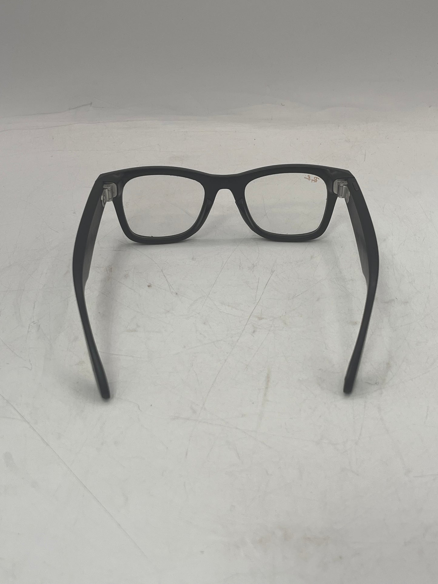 Ray-Ban Meta Wayfarer RW4006 Large Smart Glasses - Matte Black Clear (2023)