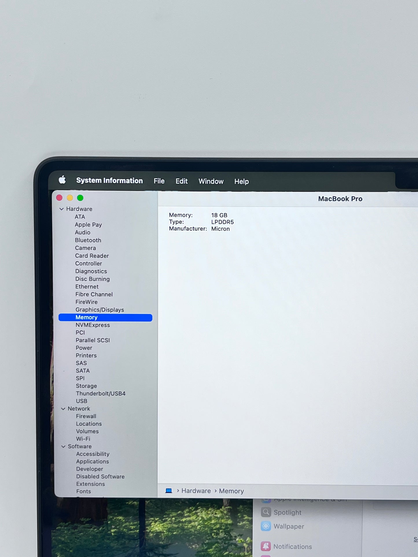 2024 Apple MacBook Pro 14" 11C M3 Pro 14C GPU A2918 MRX33LL/A 18GB 512GB SB READ