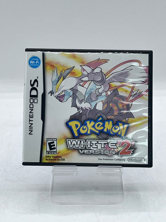 Pokemon: White Version 2 (Nintendo DS) Lite DSi XL 3DS w/Case, Manual
