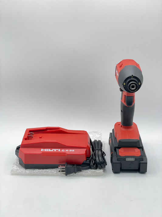 Hilti SID 4-22 NURON Compact Cordless Impact Driver with Battery and Charger