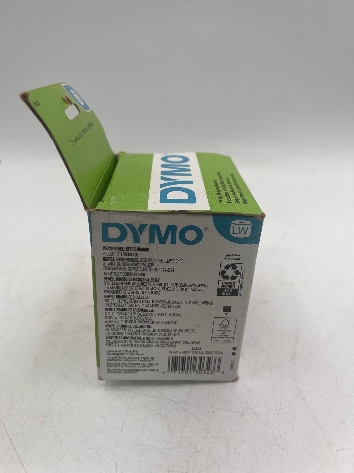 DYMO LabelWriter Standard Shipping Labels Model 30323 New in Box