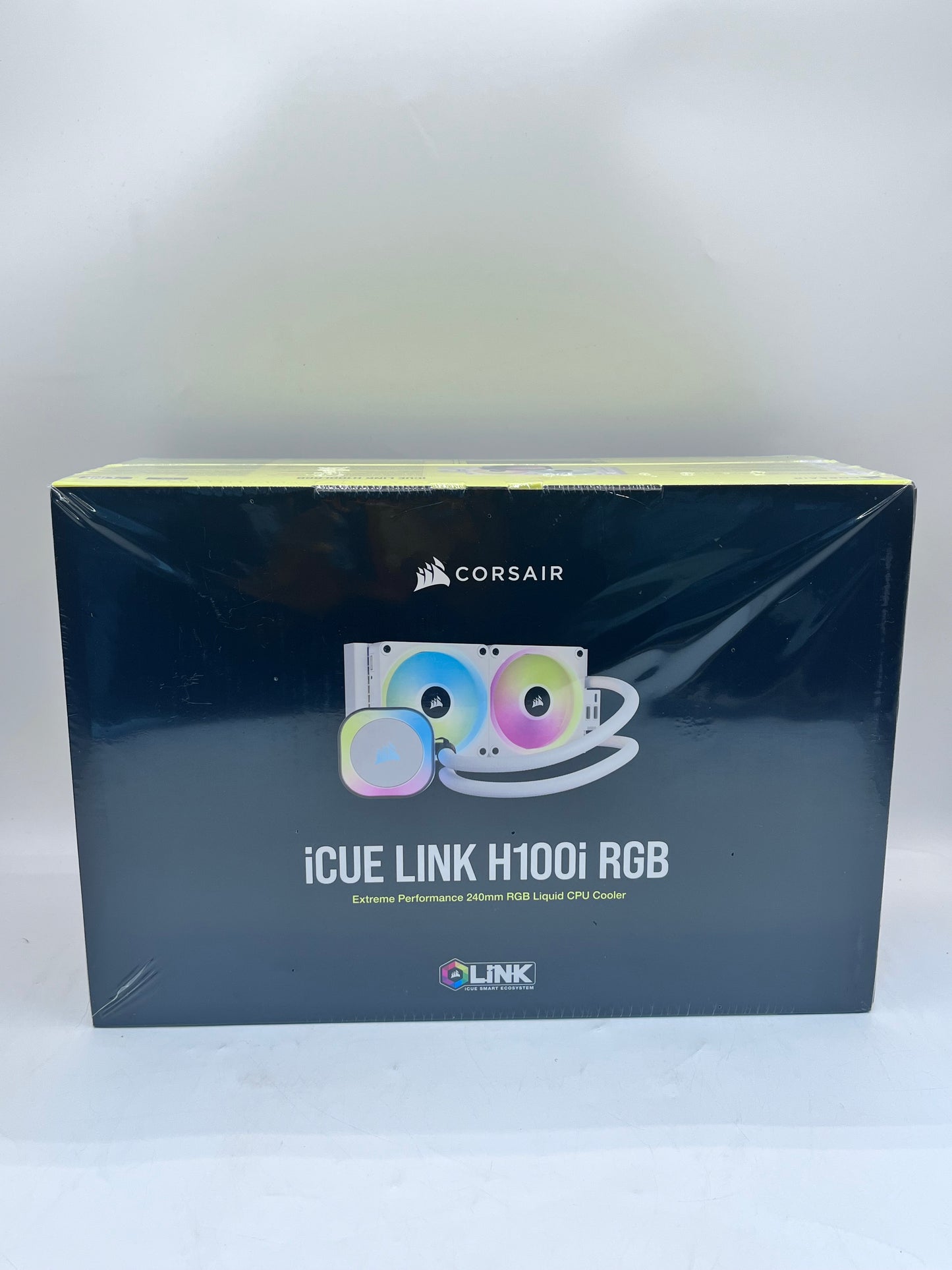CORSAIR iCUE LINK H100i RGB AIO Liquid CPU Cooler White